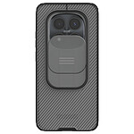 Nillkin Coque pour Redmi Note 15 Pro Modèle CamShield Pro avec Cache Caméra Coulissant Noir transparent