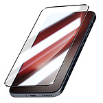 Avizar Film Verre Trempé pour Honor Magic 8 Lite Full Glue Biseauté Anti-Rayures Noir