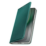 Avizar Étui Folio pour Honor Magic 8 Lite avec Porte-cartes et Fonction Support Vidéo Vert
