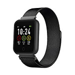 Partel Montre Connectée Bluetooth avec Fréquence Cardiaque Étanche IP67 Noir