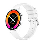 Forever Montre Connectée Bluetooth Igo Watch 4 Écran Amoled IP67 avec Assistant Vocal Blanc