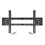 Avizar Support Mural Fixe pour Téléviseur 60 à 120 pouces Charge Maximale 80 kg Noir