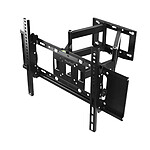 Avizar Support Mural Orientable et Extensible pour TV 32 à 80 pouces Charge 50 kg Noir