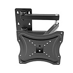 Avizar Support Orientable et Extensible pour Téléviseur 14 à 42 pouces Charge 15 kg Noir