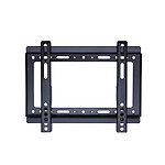 Avizar Support Mural TV Fixe 14 à 42 Pouces pour Fixation Sûre en Acier Inoxydable Argent