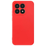 Avizar Coque Soft-Touch pour Xiaomi 15T en Silicone Anti-dérapant Rouge