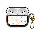 Evetane Housse pour Airpods Pro silicone liquide noir Marguerite