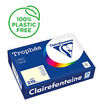 CLAIREFONTAINE Ramette Papier FSC A4 210g 250 Feuilles ivoire