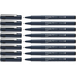 SCHNEIDER Fineliner Pictus Pochette 8 pièces 6+2