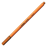 STABILO Stylo-Feutre POINT 88 Pointe Fine 0,4 mm ocre foncé x 10