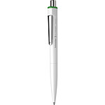 SCHNEIDER Stylo à bille K3 Biosafe blanc Pointe Moyenne verte x 10