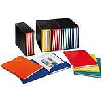 OXFORD Lot de 10 Chemises à élastique Alpina A4 Carton Assortis