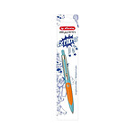 HERLITZ Stylo à bille rétractable my.pen, turquoise/orange
