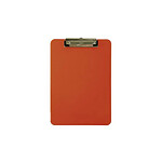 MAUL Porte-bloc A4 MAULneon plastique avec pince arceau Orange Transparent