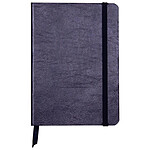CLAIREFONTAINE CUIRISÉ Carnet souple A6, 144 pages unies - Pétrole