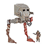 Star Wars The Mandalorian Vintage Collection - Véhicule AT-ST Raider & Klatooinian
