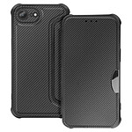 Avizar Étui pour iPhone 17e avec Coins Renforcés Antichoc et Porte-carte Noir