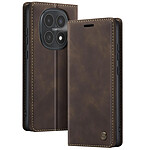 Avizar Étui Portefeuille Vintage pour Redmi Note 15 4G / 5G Collections CaseMe Marron clair