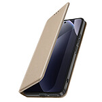 Avizar Étui pour Redmi Note 15 Pro 4G Séries Classic avec Porte-carte et Support vidéo Dorée
