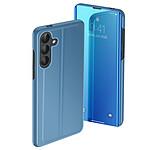 Avizar Étui Miroir pour Galaxy S26 Ultra avec Fenêtre Smart View et Support Pliable Bleu