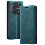 Avizar Étui Portefeuille Vintage pour Redmi Note 15 4G / 5G Collections CaseMe Bleu canard