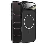 Avizar Coque MagSafe pour iPhone Air Rigide avec Verre Protection Caméra Noir