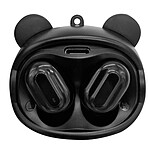 YELLO KOKO Écouteurs sans Fil TWS Moody avec 3 Têtes Geek Interchangeable Noir