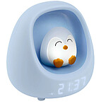 BigBen Réveil Digital pour Enfant Avec Veilleuse et 3 Mélodies Apaisants Pingouin Blanc / Bleu BigBen Réveil Digital pour Enfant Avec Veilleuse et 3 Mélodies Apaisants Pingouin Blanc / Bleu