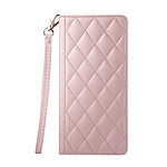 Avizar Étui Portefeuille RFID pour Galaxy S26 avec Support Vidéo et Dragonne Amovible Rose champagne