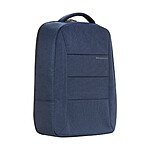 DBRAMANTE1928 Sac à Dos pour Ordinateur Portable 16 Pouces Collection Christiansborg Bleu marine