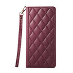 Avizar Étui Portefeuille RFID pour Galaxy S26 avec Support Vidéo et Dragonne Amovible Bordeaux Avizar Étui Portefeuille RFID pour Galaxy S26 avec Support Vidéo et Dragonne Amovible Bordeaux