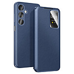 Avizar Étui pour Galaxy A37 avec Fenêtre Smart View et Porte-carte Bleu nuit Avizar Étui pour Galaxy A37 avec Fenêtre Smart View et Porte-carte Bleu nuit