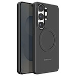 Samsung Coque MagSafe pour Galaxy S26 Ultra en Silicone Magnet Cover Antichoc Noir Samsung Coque MagSafe pour Galaxy S26 Ultra en Silicone Magnet Cover Antichoc Noir
