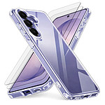 Evetane Coque Samsung Galaxy S26 Plus Antichoc Silicone bords renforcés + 2 Vitres en verre trempé Protection écran