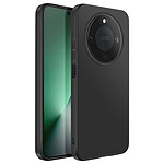 Mayaxess Coque pour Honor Magic 8 Lite en Silicone Souple Antichocs Noir