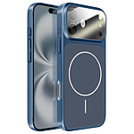 Avizar Coque MagSafe pour iPhone 16 Rigide avec Verre Protection Caméra