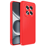 Avizar Coque pour Xiaomi Redmi Note 15 Pro 5G en Silicone avec Bord Caméra Surélevé Rouge