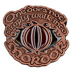 Le Seigneur des Anneaux - Pin's One Does Not Simply Walk Into Mordor 4 cm