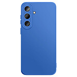 Avizar Coque pour Galaxy S26 en Silicone Souple avec Renfort Bloc Caméra Bleu