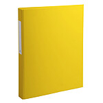 EXACOMPTA Classeur PP 4 anneaux 25mm sur 3ème/c. JAUNE