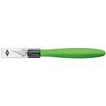 WEDO Scalpel Comfortline 150 mm avec 5 lames de rechange Vert