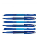 PILOT Stylo Bille SUPER GRIP G à Capuchon Pointe Extra Large Bleu x 6 PILOT Stylo Bille SUPER GRIP G à Capuchon Pointe Extra Large Bleu x 6