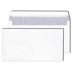 MAILMEDIA Enveloppe 125 x 235 mm, ultra blanc, sans fenêtre
