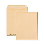 GPV Boîte de 250 pochettes kraft brun 26 280x375 120 g/m² autocollantes