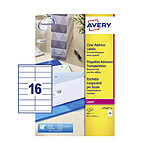 AVERY Pochette de 400 étiquettes laser invisible 99.1X 33.9 L7562-25 AVERY Pochette de 400 étiquettes laser invisible 99.1X 33.9 L7562-25