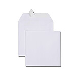 GPV Boîte de 500 enveloppes carrées blanches 170x170 90 g