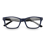 HAMA Paire de lunettes, plastique recyclé, bleu foncé/noir mat, + 1,5 dpt