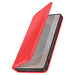 Avizar Étui à Clapet pour Galaxy S26 Edge Magnétique Fonction Stand Classic Edition Rouge