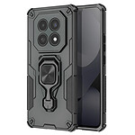 Avizar Coque pour Redmi Note 15 avec Anneau Rotatif et Fonction Support Noir