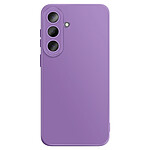 Avizar Coque pour Galaxy S26 en Silicone Souple avec Renfort Bloc Caméra Violet